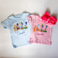 Embroidered Pet Birthday Shirt, Custom Monogram, Animal Party