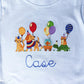Embroidered Pet Birthday Shirt, Custom Monogram, Animal Party