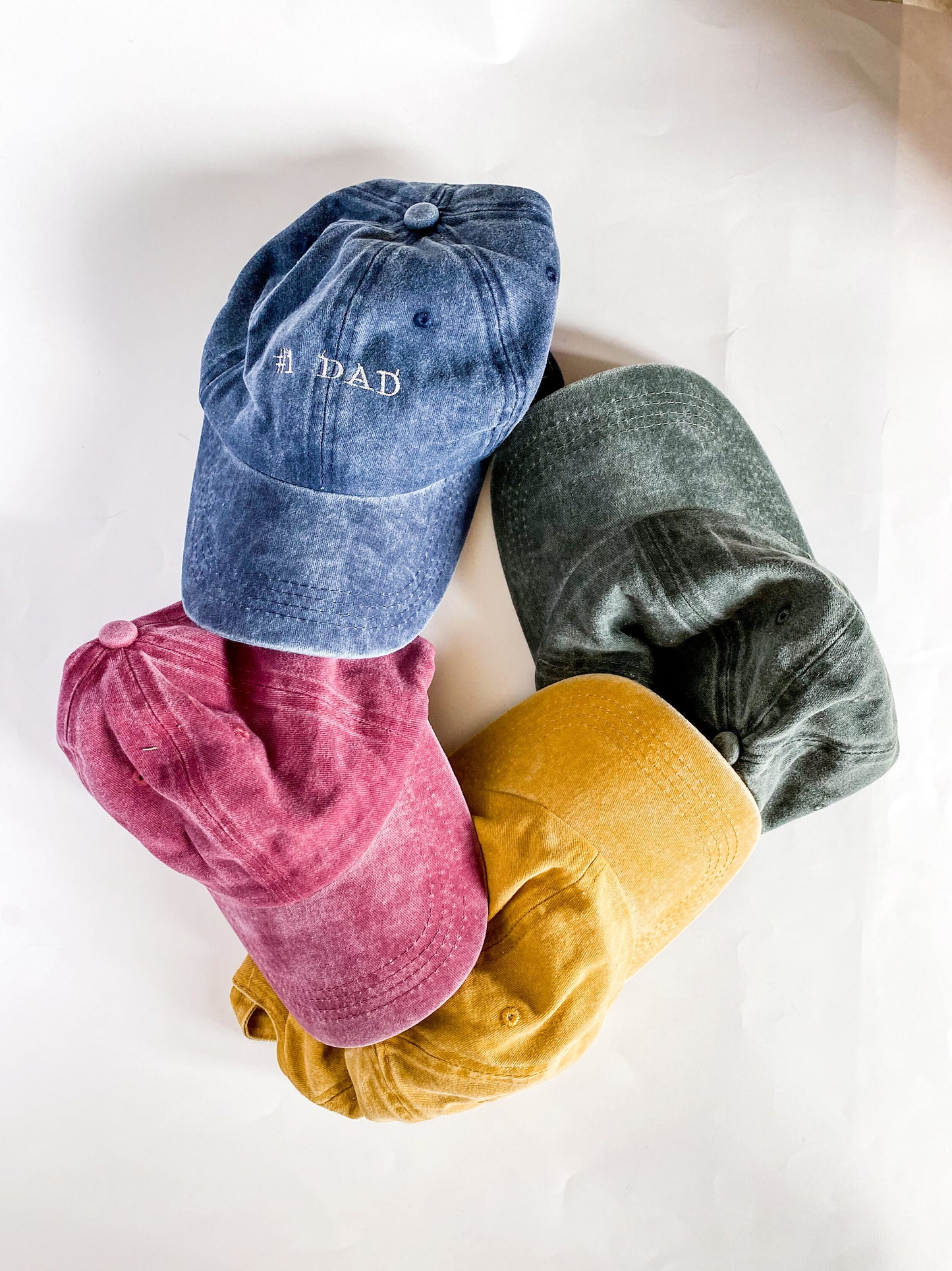 Embroidered Dad Gift Set, Custom Hat, Toiletry Bag, Socks