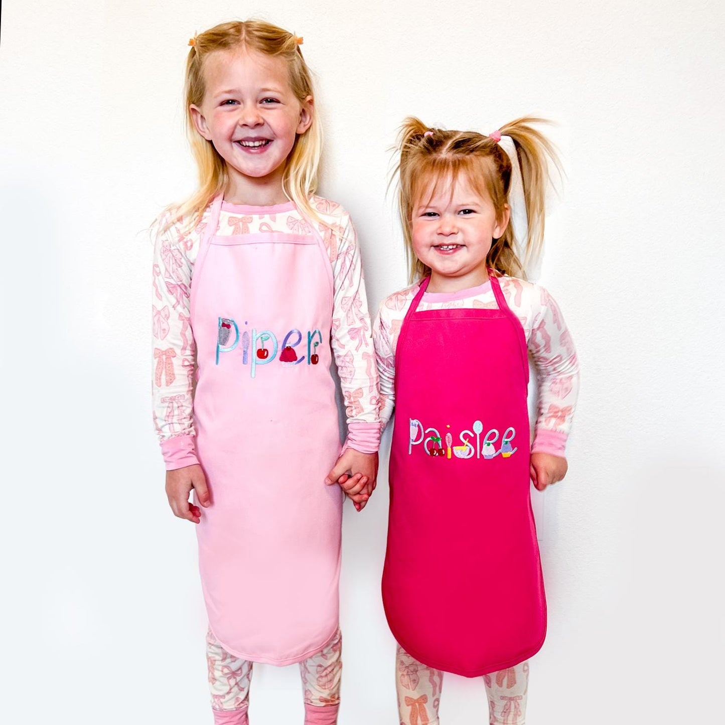 Embroidered Kids Apron, Personalized Name, Chef Gift