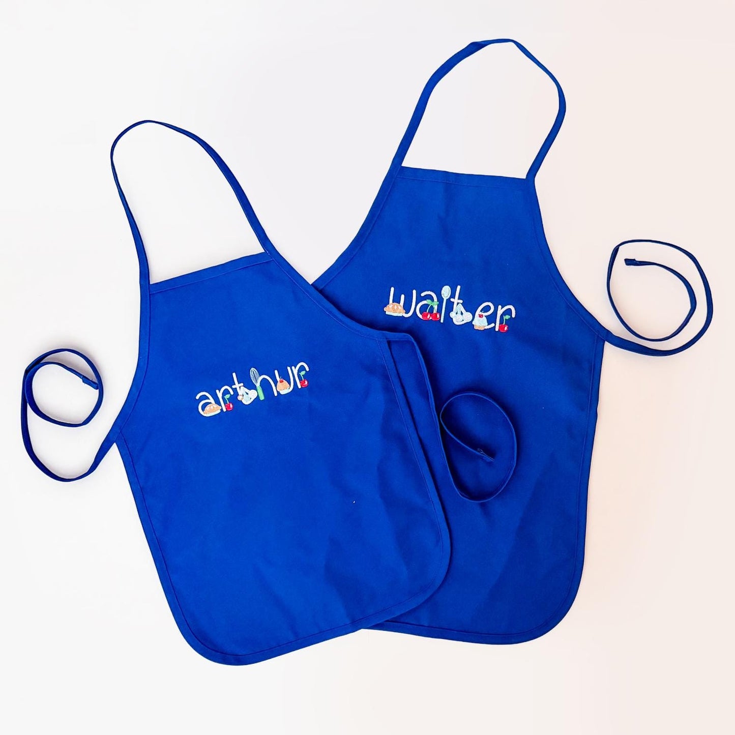 Embroidered Kids Apron, Personalized Name, Chef Gift