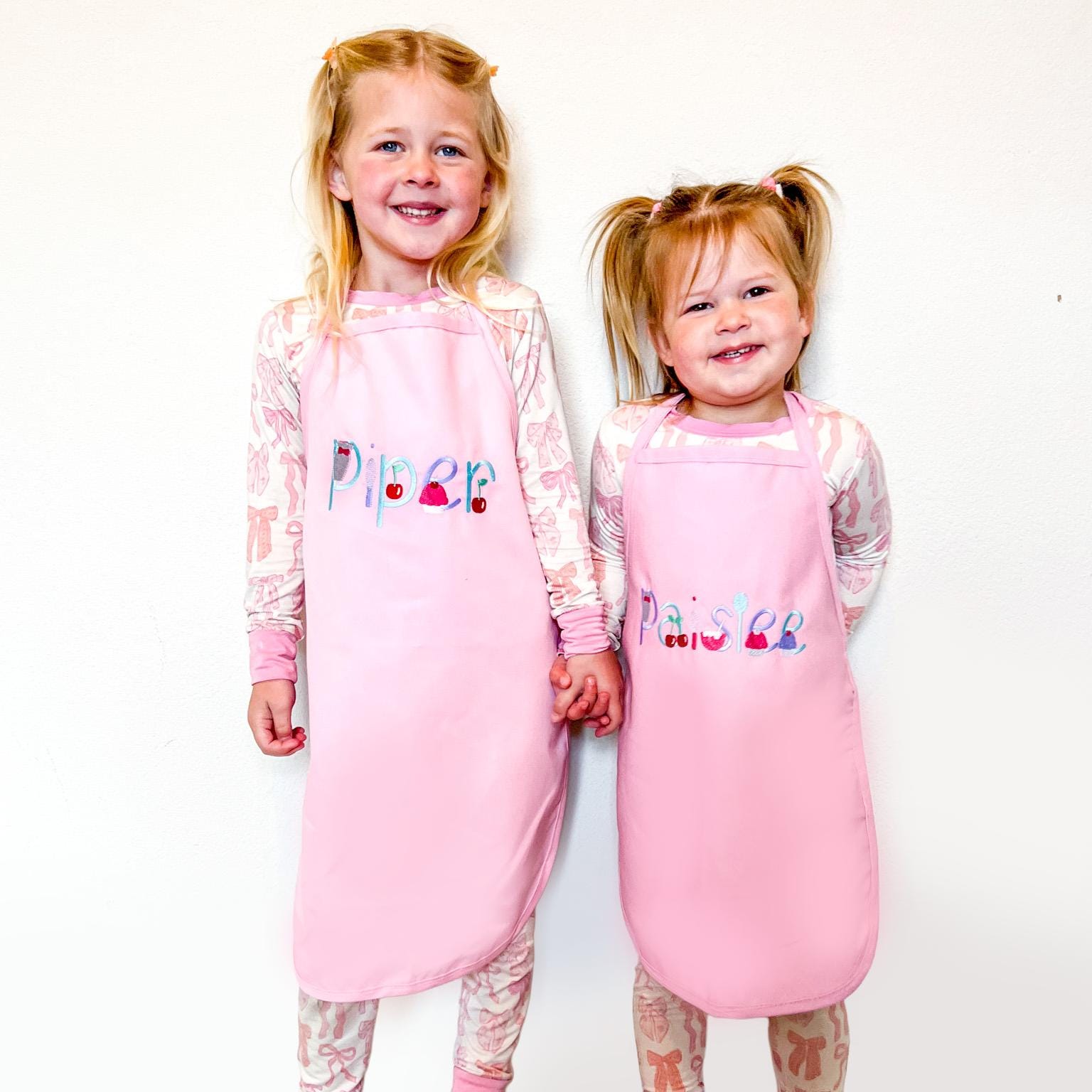Embroidered Kids Apron, Personalized Name, Chef Gift