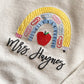 Embroidered Teacher Sweatshirt: Personalized Monogram, Classroom Gift
