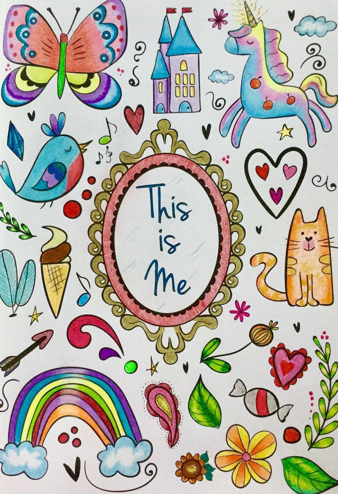 Empower Girls: Confidence & Creativity Coloring Book - Savannah Creations