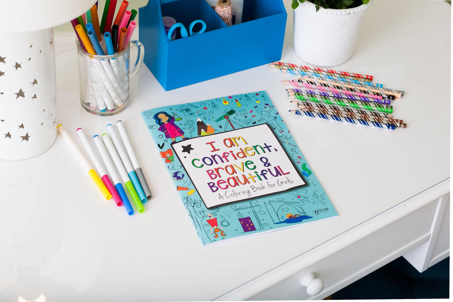 Empower Girls: Confidence & Creativity Coloring Book - Savannah Creations