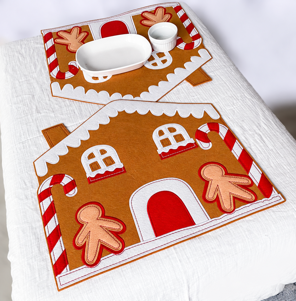 Gingerbread House Christmas Placemat