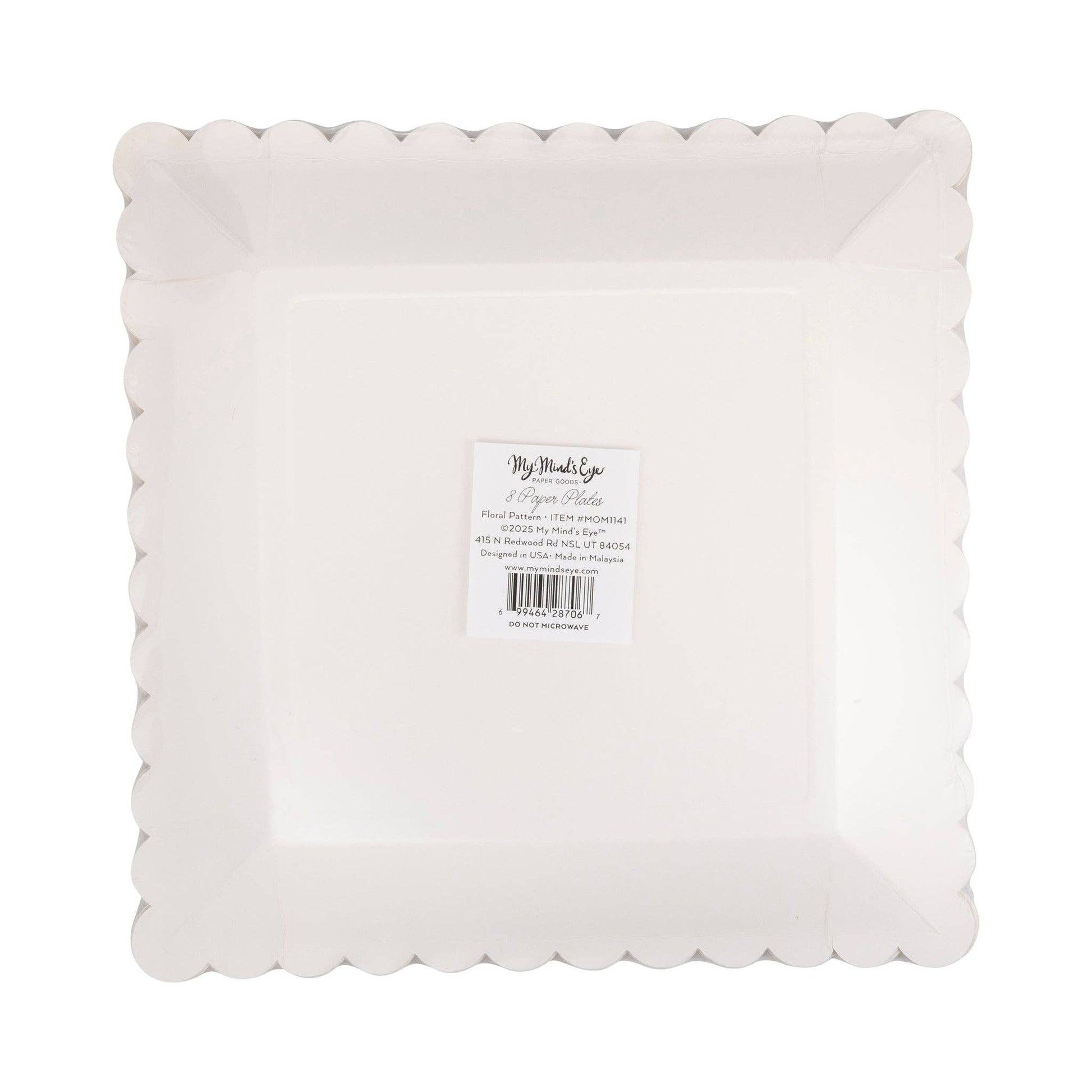 Floral Pattern Plate - Savannah Creations