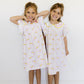 Girl's Monogrammed Back to School Pencil Flag Dress - Savannah Creations