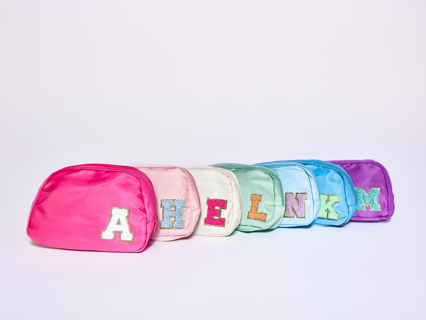 Girl's Monogrammed Belt Bag, Tween/Teen Party Favors - Savannah Creations