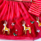 Girl's Monogrammed Santa Tutu Dress - Savannah Creations