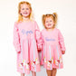 Girl's Monogrammed Carousel Merry-Go-Round Dress
