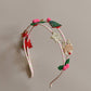 Girls’ Christmas Double Headband - Savannah Creations