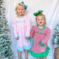 Girls’ Christmas Dress – Red & Green or Pink & Blue - Savannah Creations