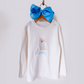 Girls Dog Embroidered Rollneck Sweater - Savannah Creations