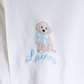 Girls Dog Embroidered Rollneck Sweater - Savannah Creations