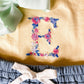 Girls' Embroidered Monogram Shirt & Shorts Set: Summer Outfit
