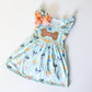 Girls' Monogrammed Puppy Dress: Dog Lover Birthday Party Outfit