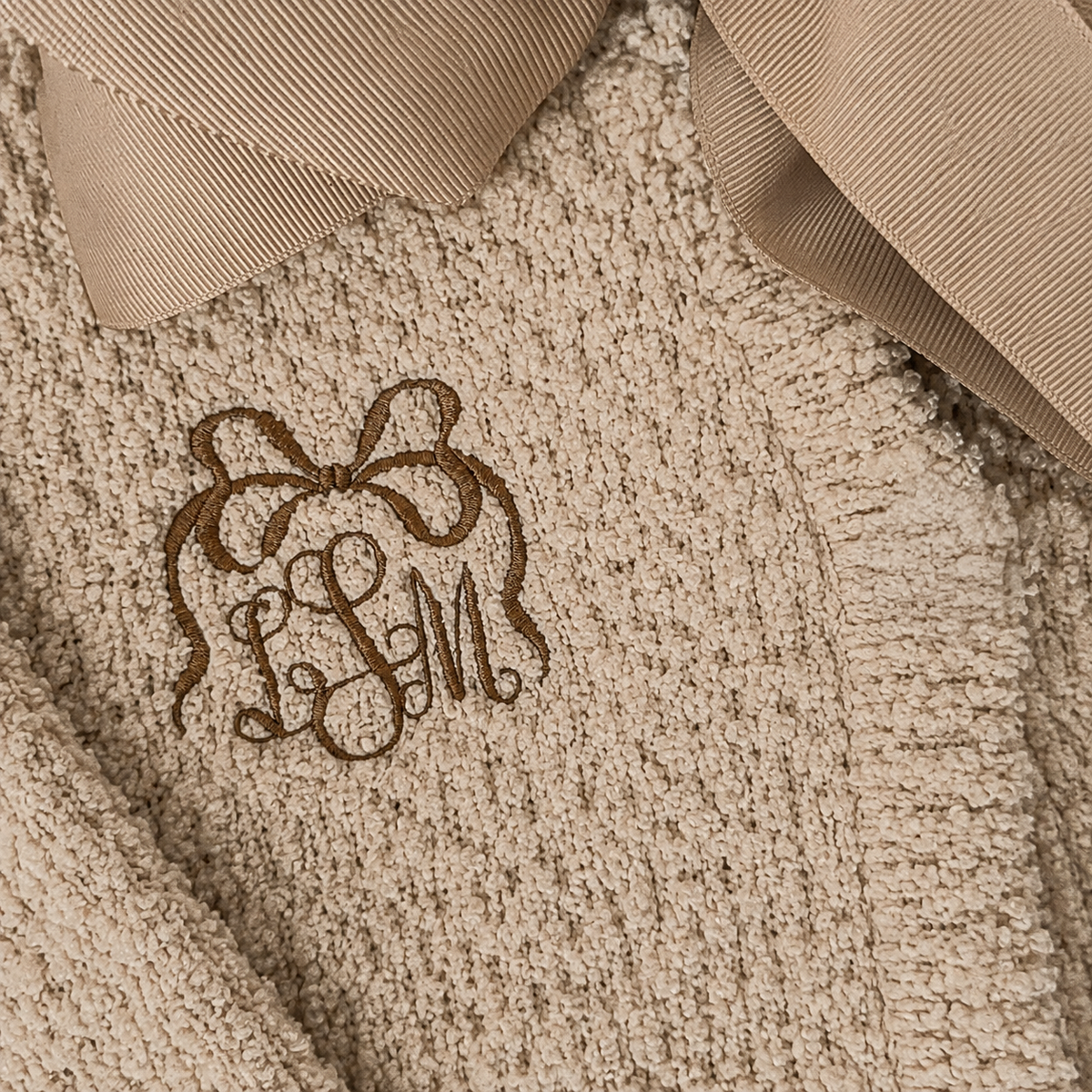 Girls Personalized Cozy Cardigan – Custom Embroidered - Savannah Creations
