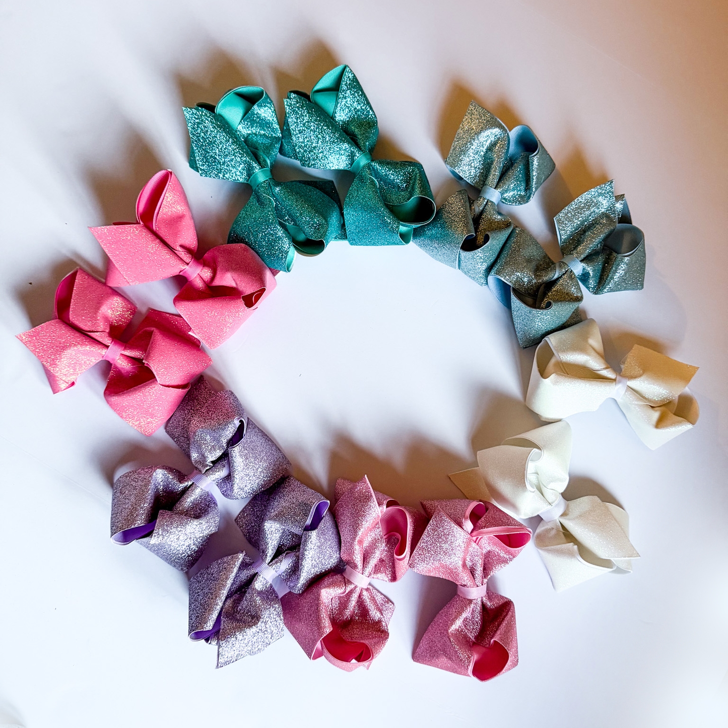 Glitter hair bow - Savannah Creations