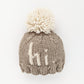 Hi. Pebble Brown Hand Knit Beanie Hat - Savannah Creations