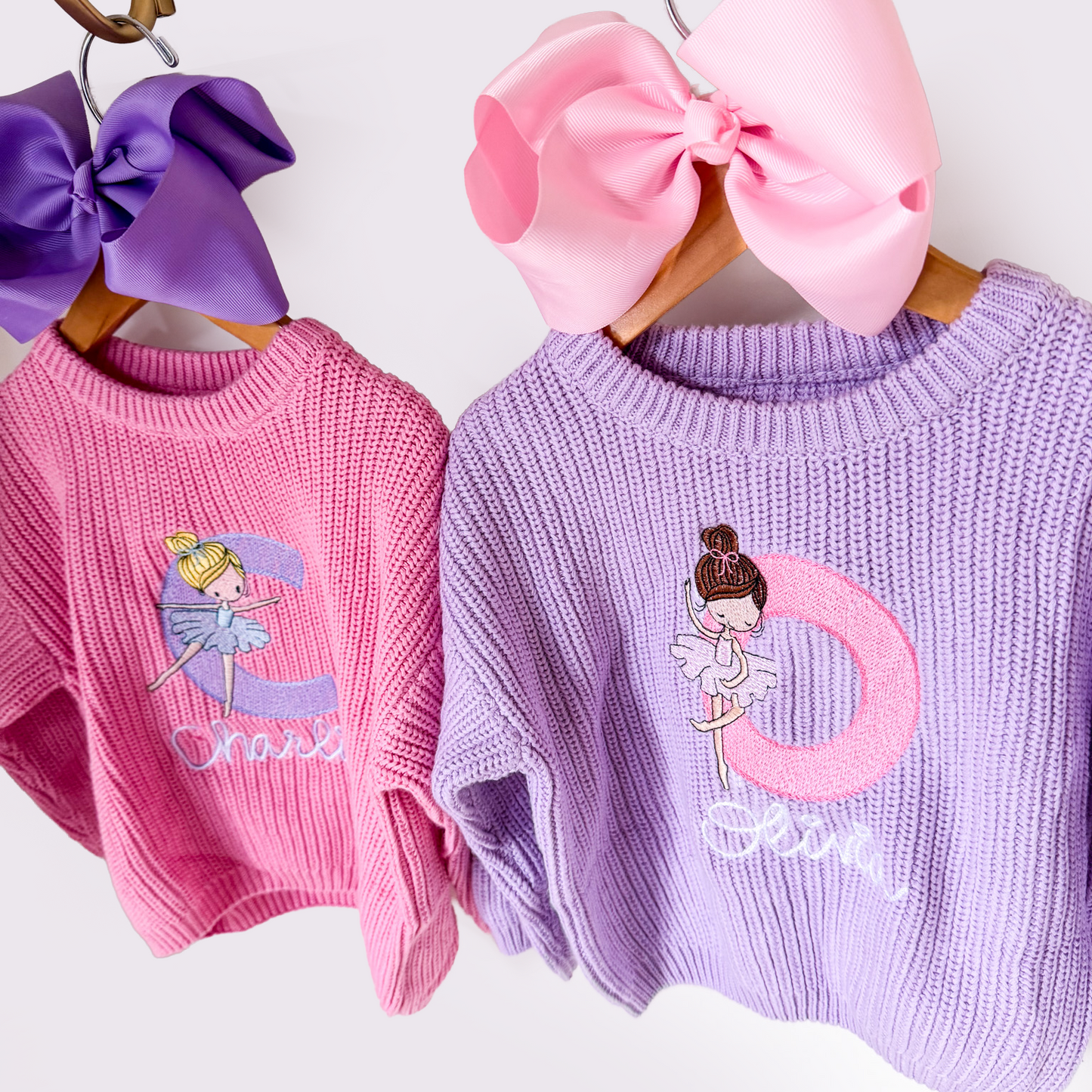 Ballet Embroidered Sweater