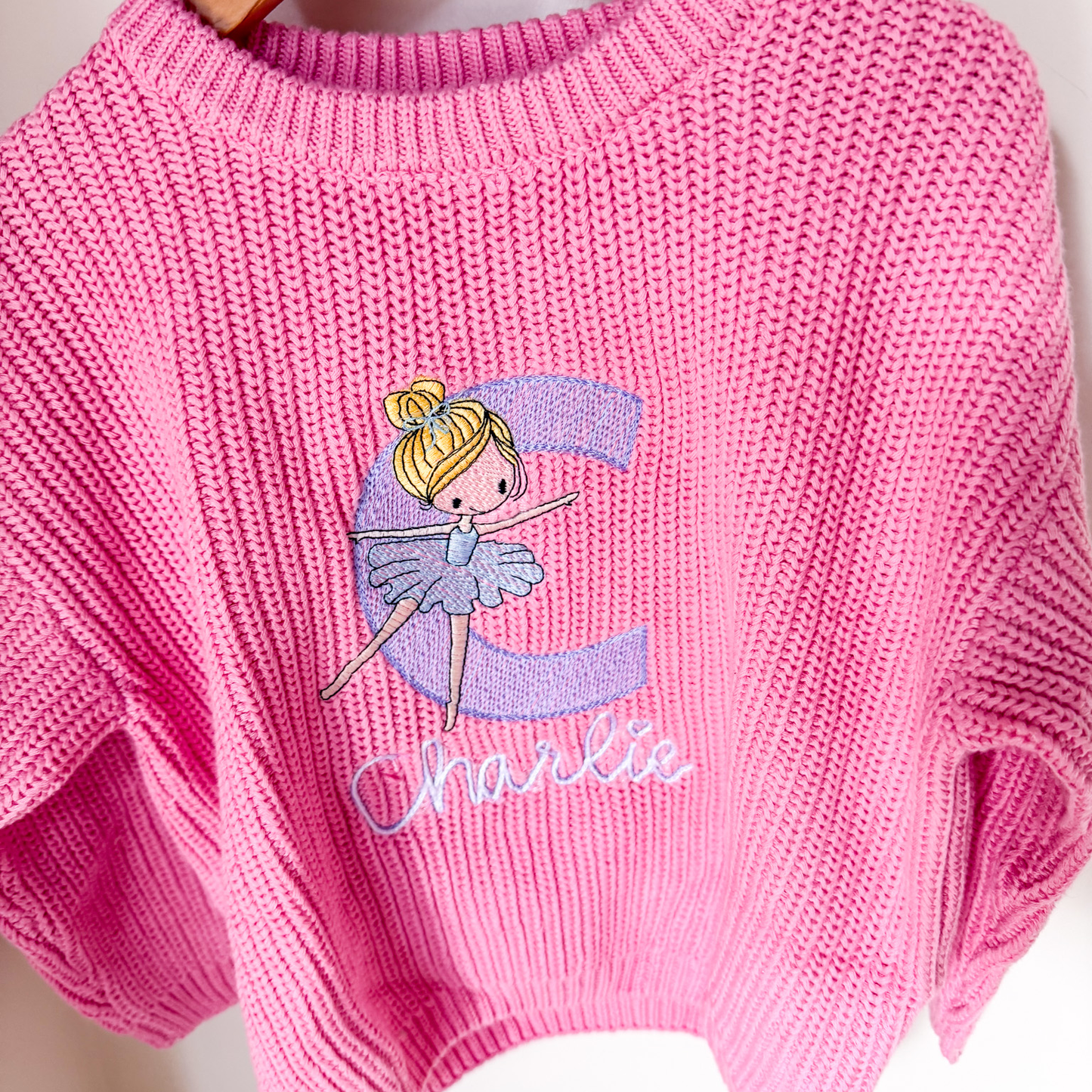Ballet Embroidered Sweater