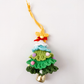 Plush Christmas Bell Ornaments Crochet Christmas Tree Mini Decor & Car Hanging