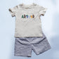 Personalized Safari Name Shirt | Jungle Animals Embroidery | Birthday Boy Outfit