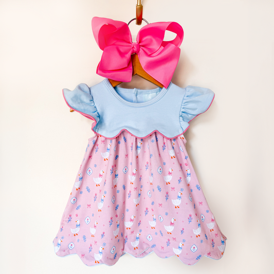 Little Goose Garden Dress - Savannah Creations