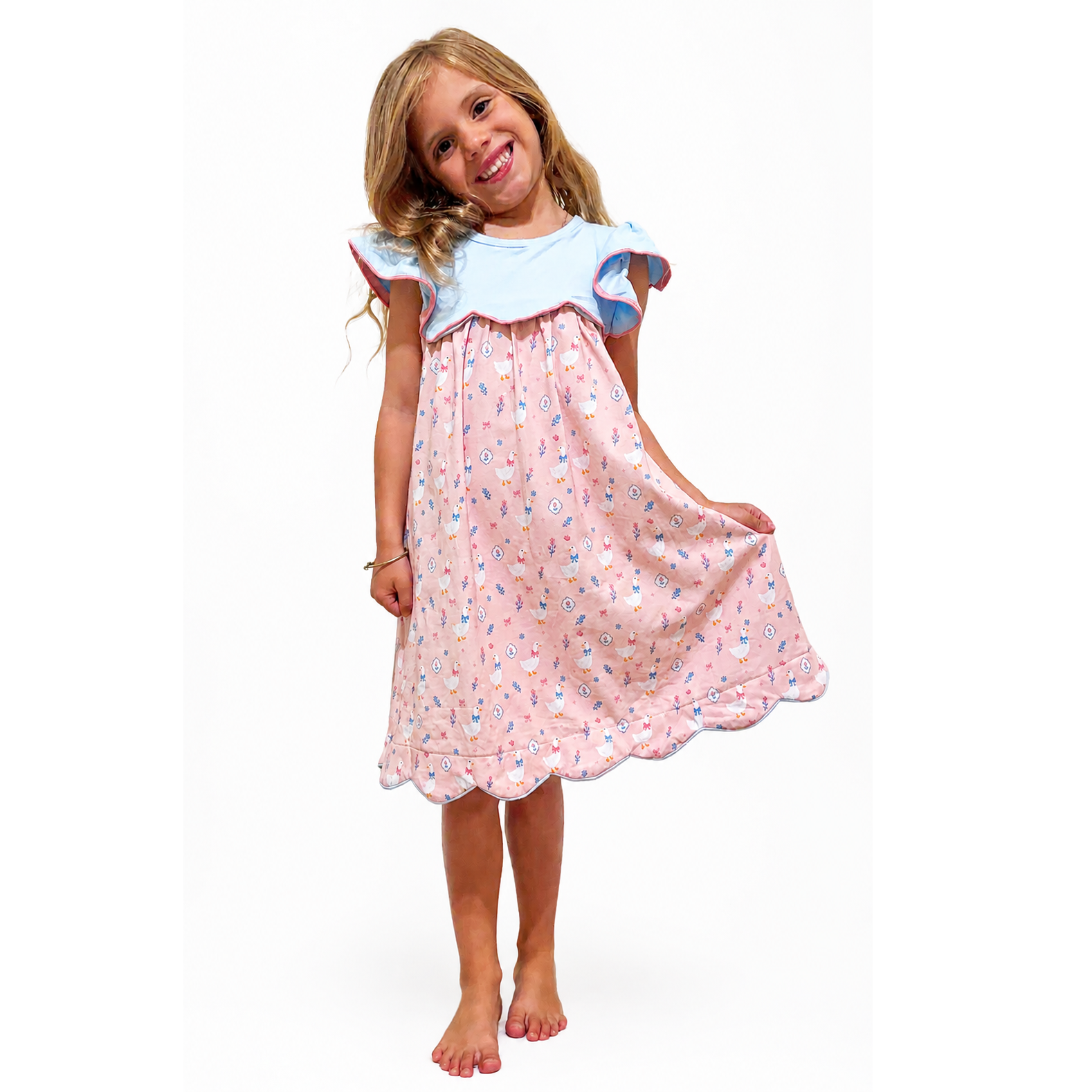 Little Goose Garden Dress - Savannah Creations