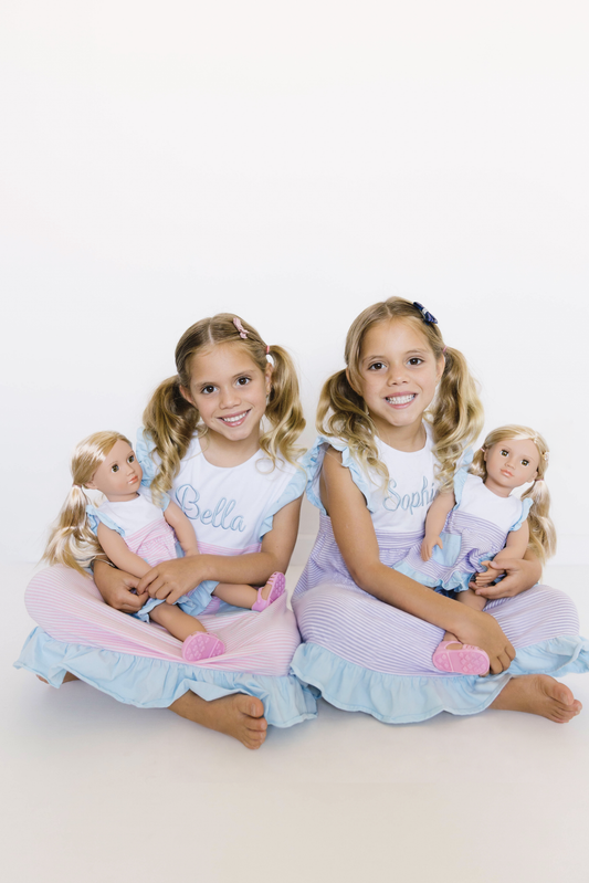 Matching 18-Inch Doll Dress - Savannah Creations