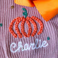 Monogrammed Baby Pumpkin Sweater: Chunky Knit Fall Outfit