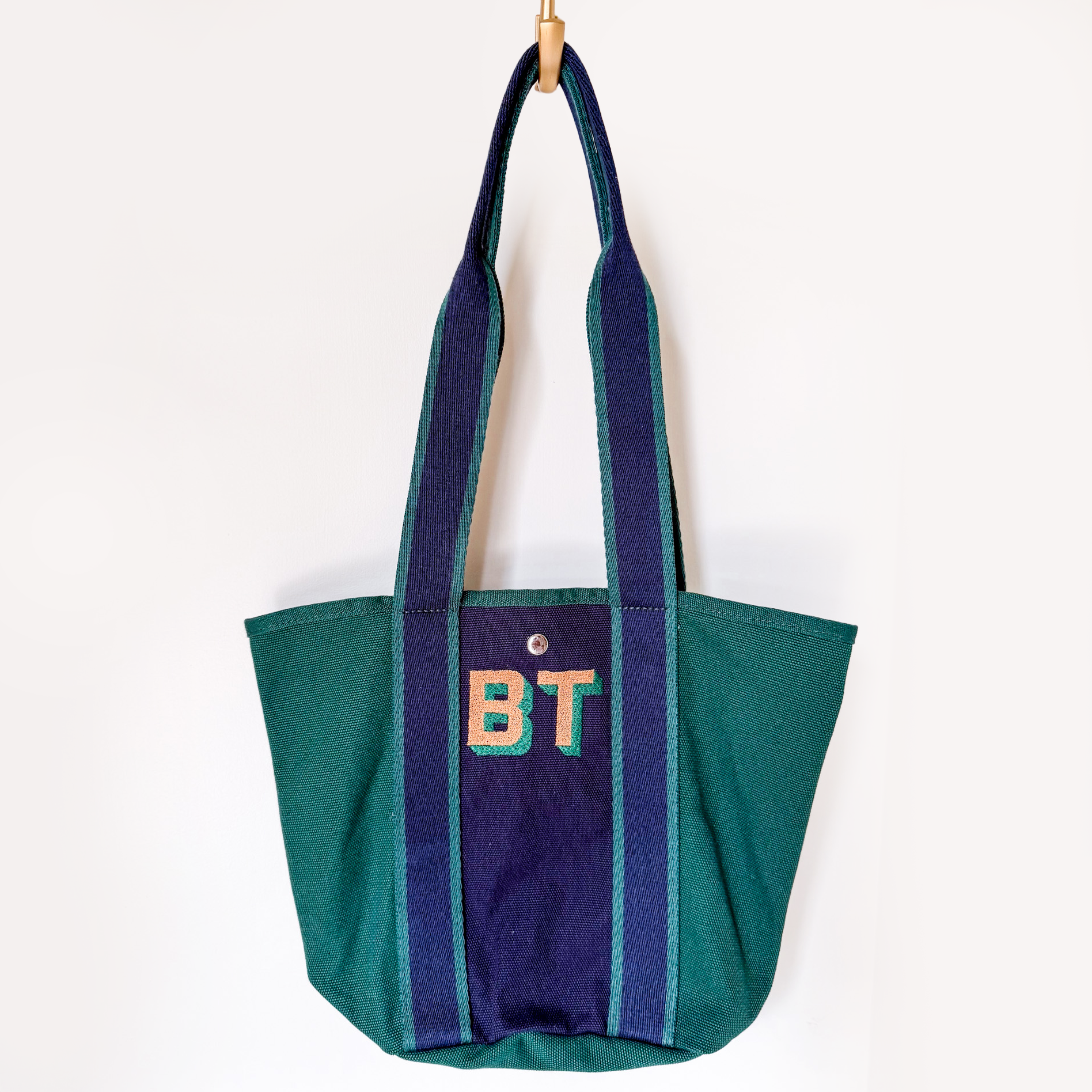 Monogrammed Canvas Tote Bag – Limited Release - Savannah Creations