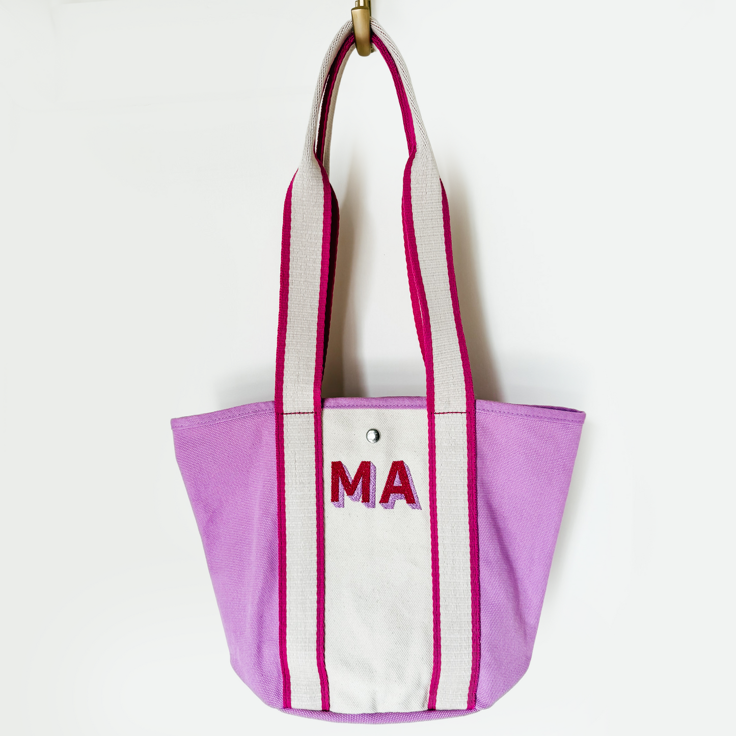Monogrammed Canvas Tote Bag – Limited Release - Savannah Creations