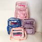 Monogrammed Clear Backpack - Savannah Creations