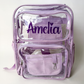 Monogrammed Clear Backpack - Savannah Creations