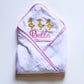 Monogrammed Duck Hooded Baby Towel – Personalized Bath Gift - Savannah Creations
