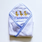 Monogrammed Duck Hooded Baby Towel – Personalized Bath Gift - Savannah Creations