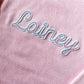 Monogrammed Felted Name Cotton Sweater: Customized Kids Rollneck
