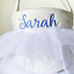 Monogrammed Ballerina Easter Basket, Tutu Skirt, Personalized Gift
