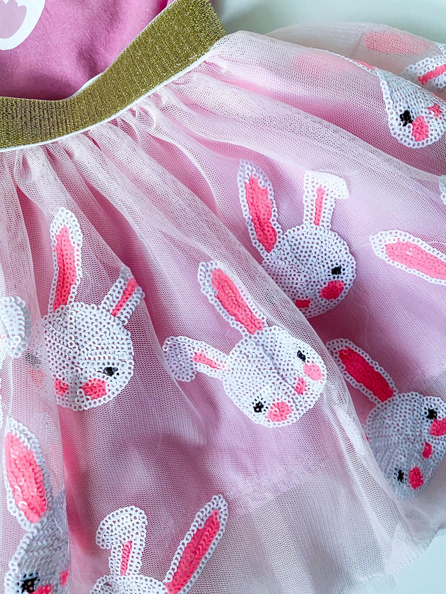 Monogrammed Easter Tutu Outfit: Custom Bunny Shirt & Bow