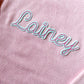 Monogrammed Felted Name Cotton Sweater: Customized Kids Rollneck