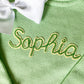 Monogrammed Felted Name Cotton Sweater, Kids Rollneck, Gift