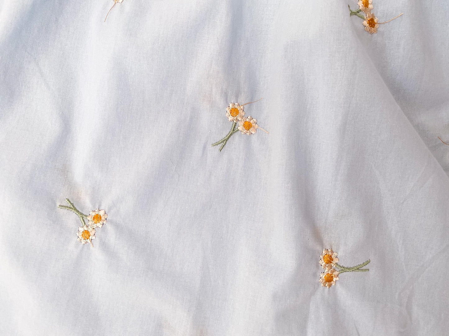 Monogrammed Floral Cotton Dress: Personalized Toddler & Girl Outfit