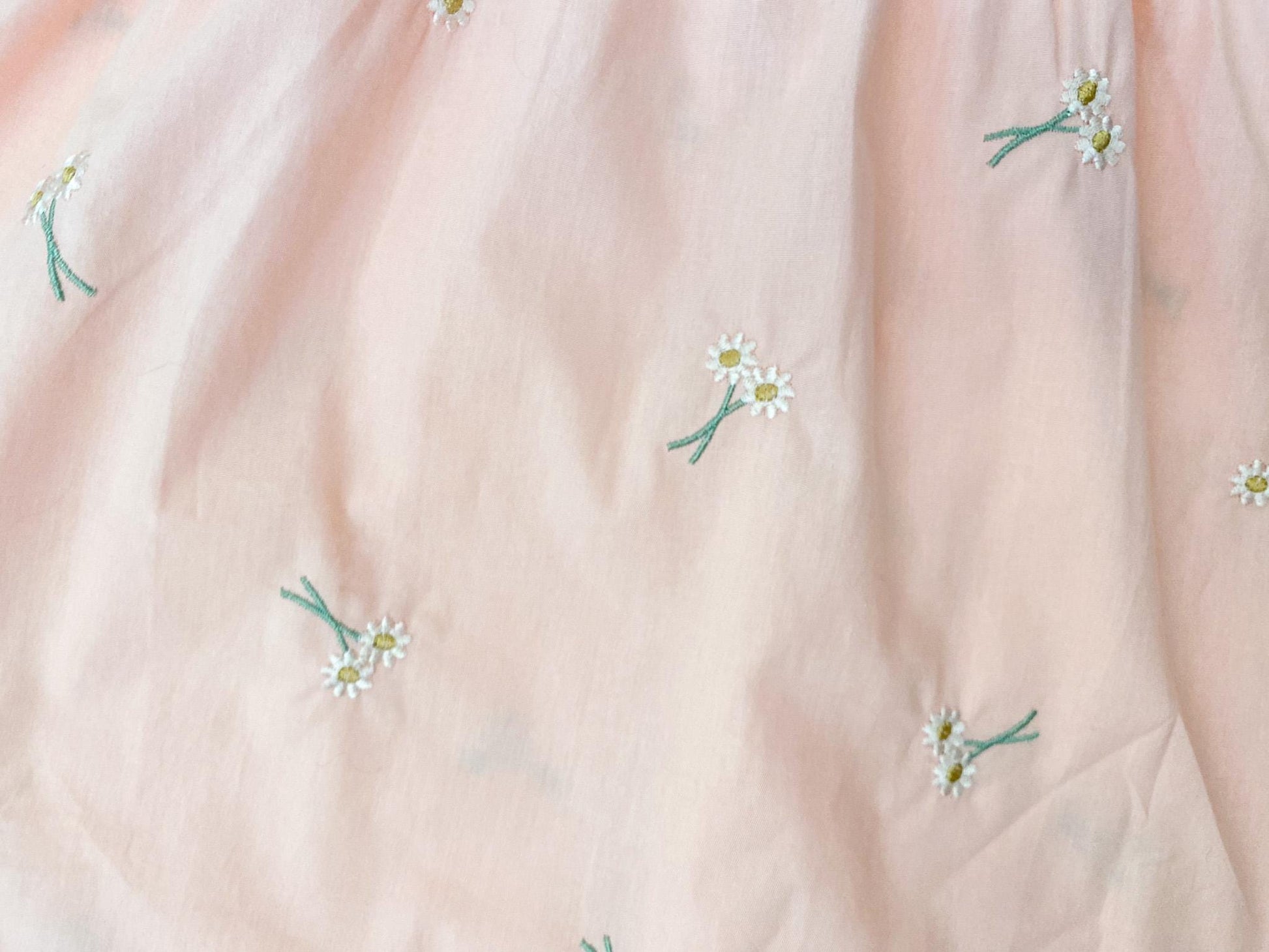 Monogrammed Floral Cotton Dress: Personalized Toddler & Girl Outfit