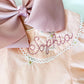 Monogrammed Floral Cotton Dress: Personalized Toddler & Girl Outfit
