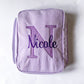 Monogrammed Seersucker Bible Cover: Embroidered Carry Case