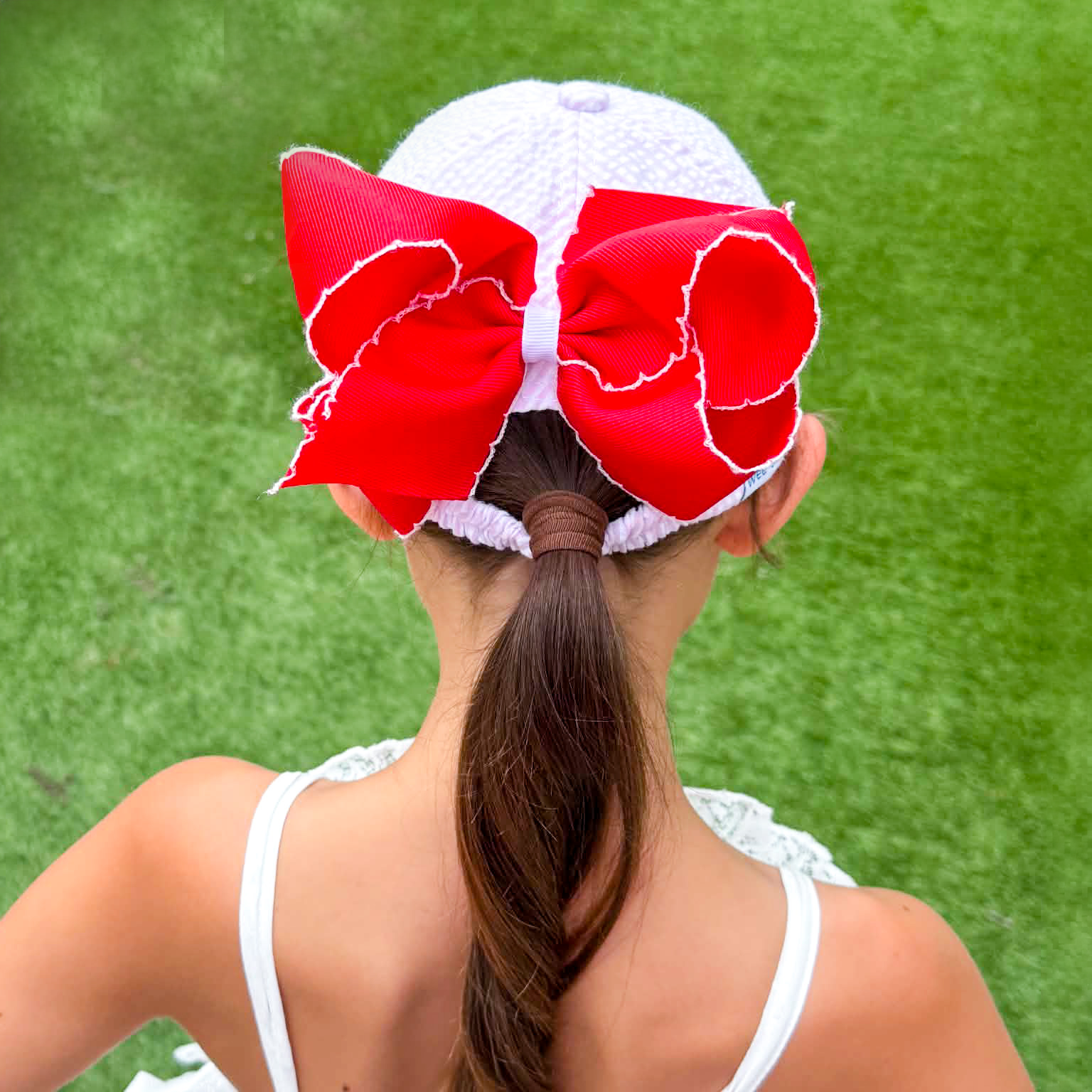 Moonstitch Hair bow - Savannah Creations