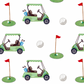 Muslin Quilt Baby & Kids Blanket Golf A Round - Savannah Creations