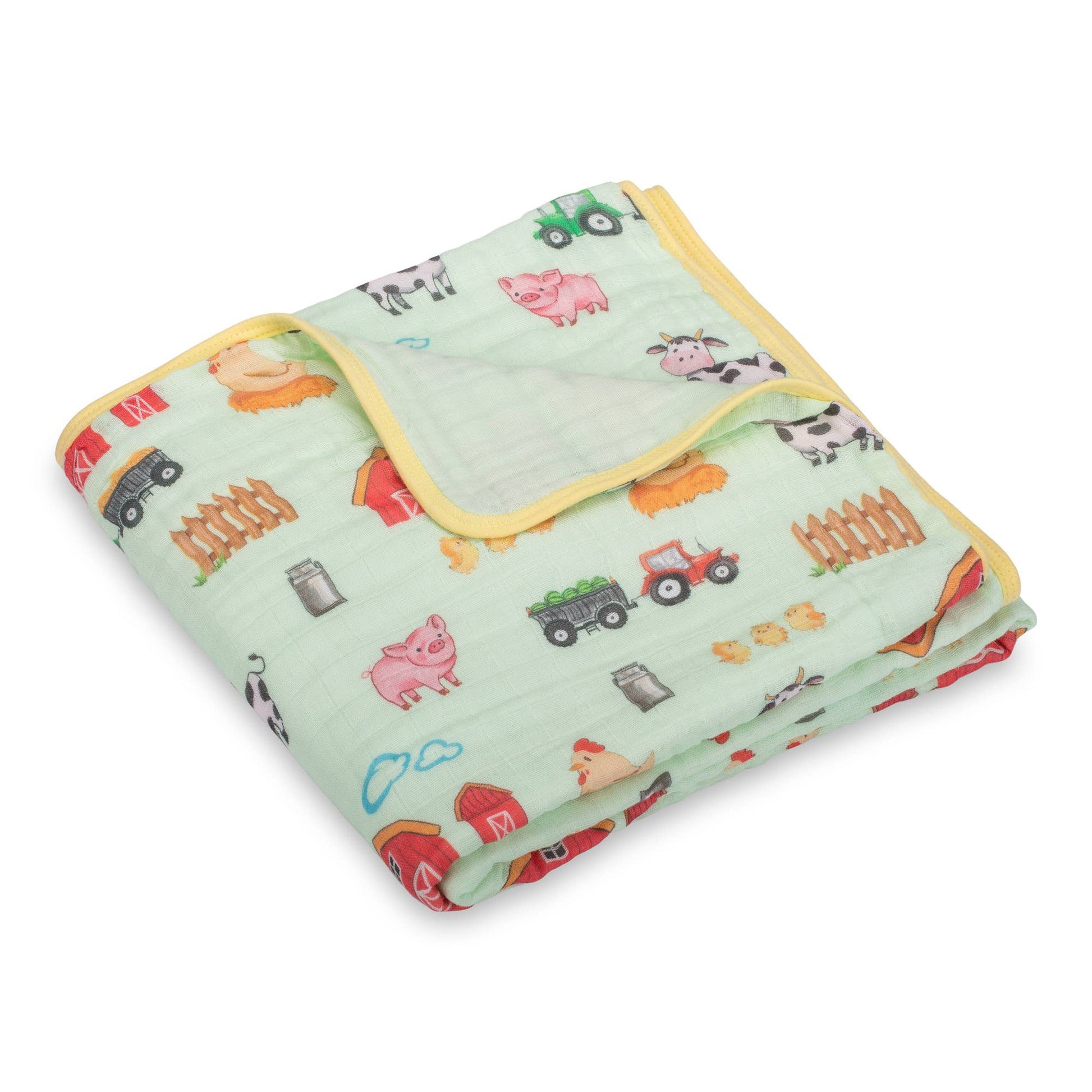 Muslin Quilt Baby & Kids Blanket Little Farmer - Savannah Creations